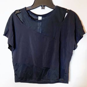 Lululemon Cold Shoulder Workout Top